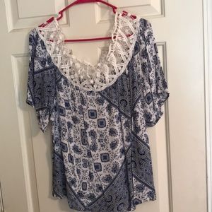 Off the shoulders top